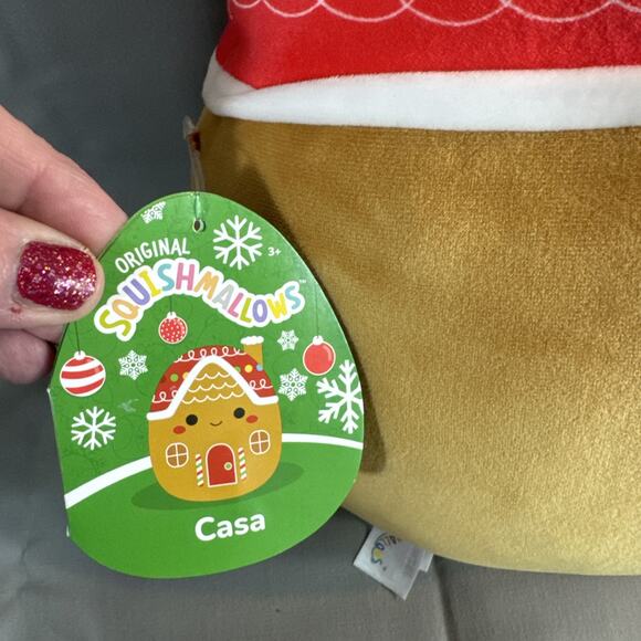 Christmas Casa 12” Squishmallow NWT super cute! - Picture 4 of 6
